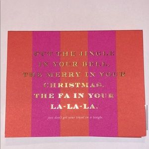 Kate Spade Holiday Card Set - 10 cards